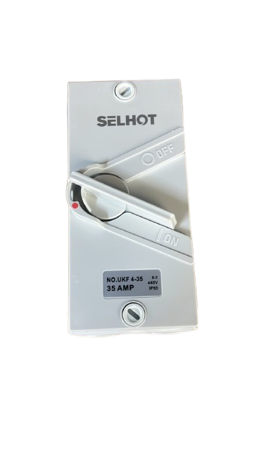 Isolator κυλίνδρων IP66 4-POLE 35A 500V AC